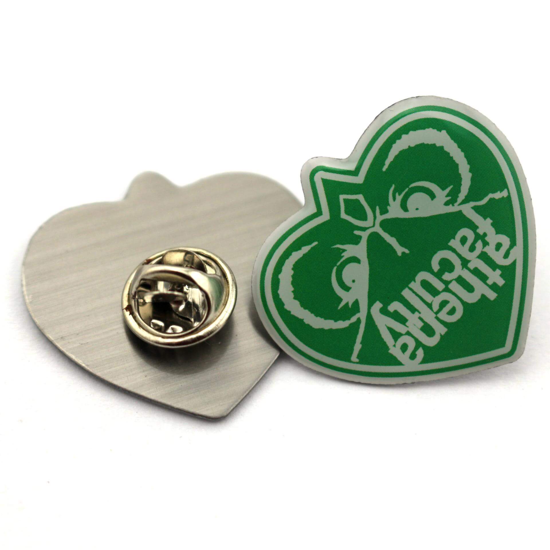 Customized Cheap Offset Printed Metal Pin Badge 