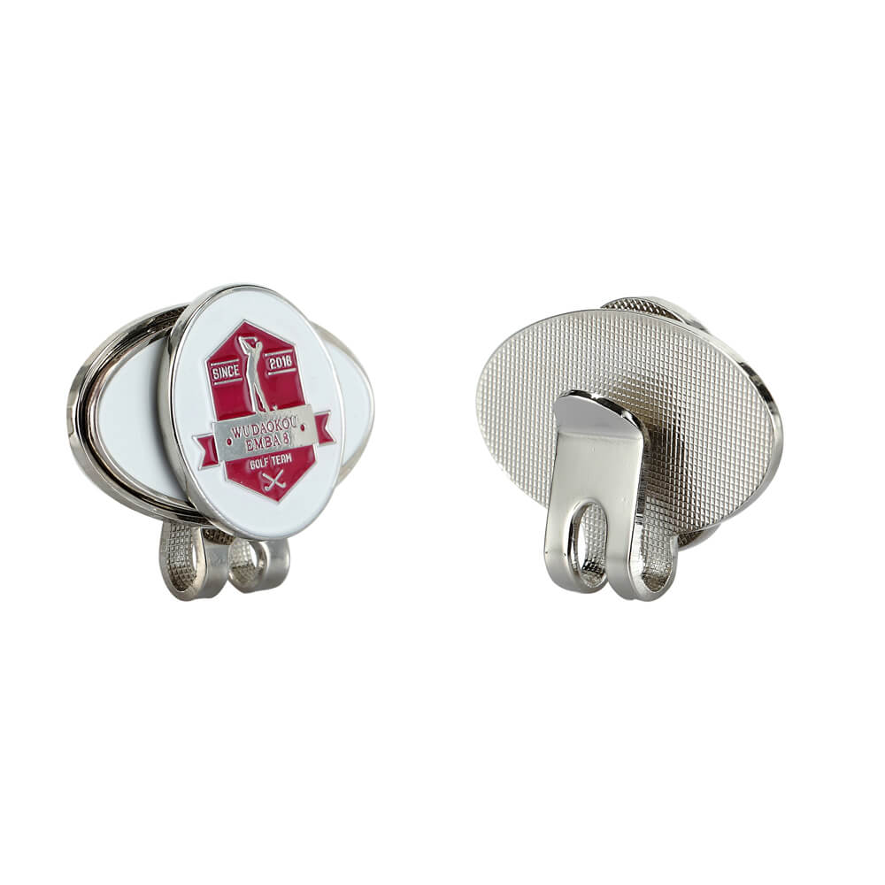 Personalized Divot Tool and Hat Clip Golf Ball Marker Set