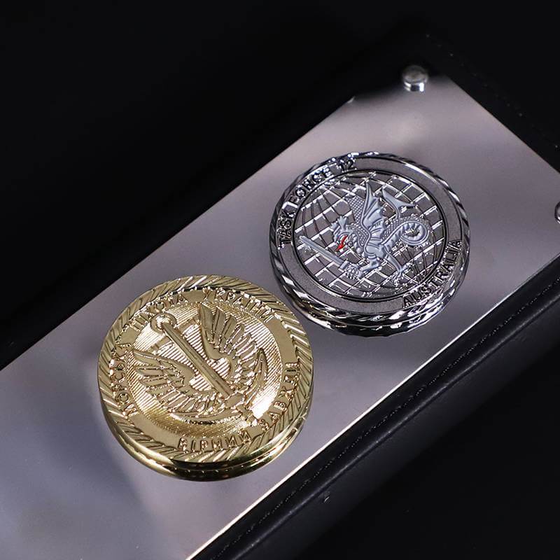 Custom 3D Gold Collectible Coins Metal Coins Collection