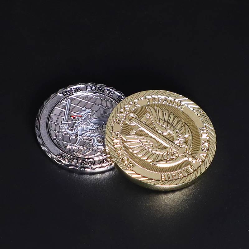 Custom 3D Gold Collectible Coins Metal Coins Collection