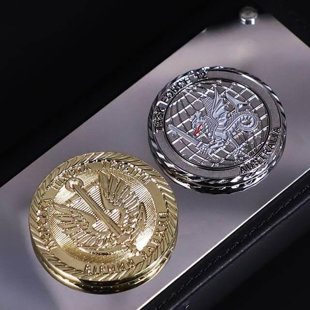 Custom 3D Gold Collectible Coins Metal Coins Collection
