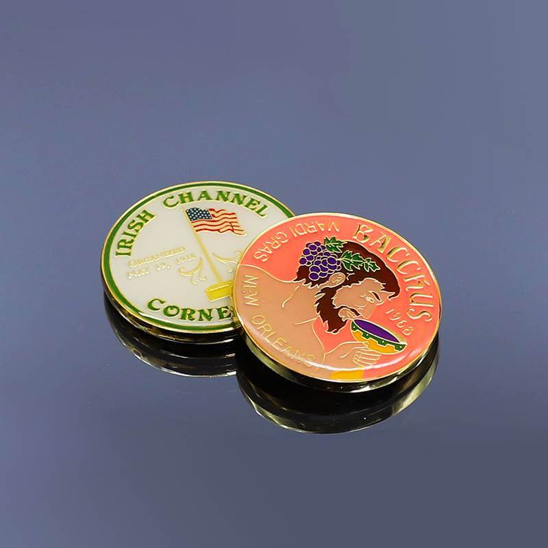 Custom Zinc Alloy Custom Coin Hard Enamel Coin Custom Logo