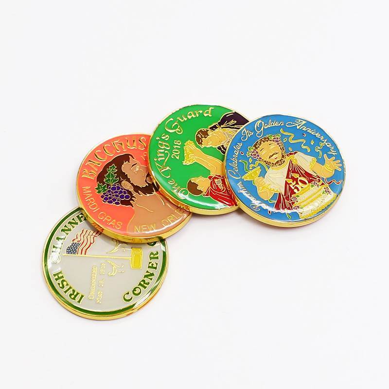 Custom Zinc Alloy Custom Coin Hard Enamel Coin Custom Logo