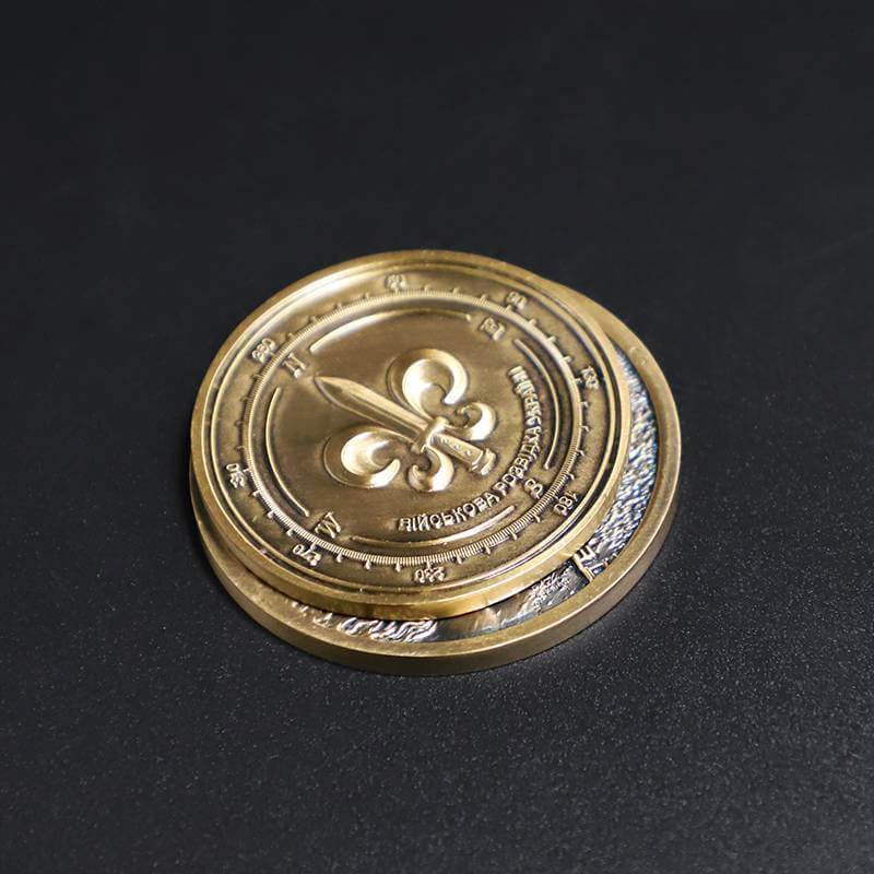 Custom Pirate Gold Coin Sale Military Challenge Coins