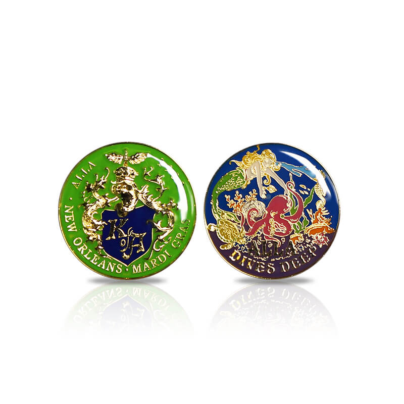 Custom 3D Hard Enamel Collectible Coins Metal Coins Collection