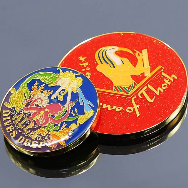 Custom 3D Hard Enamel Collectible Coins Metal Coins Collection