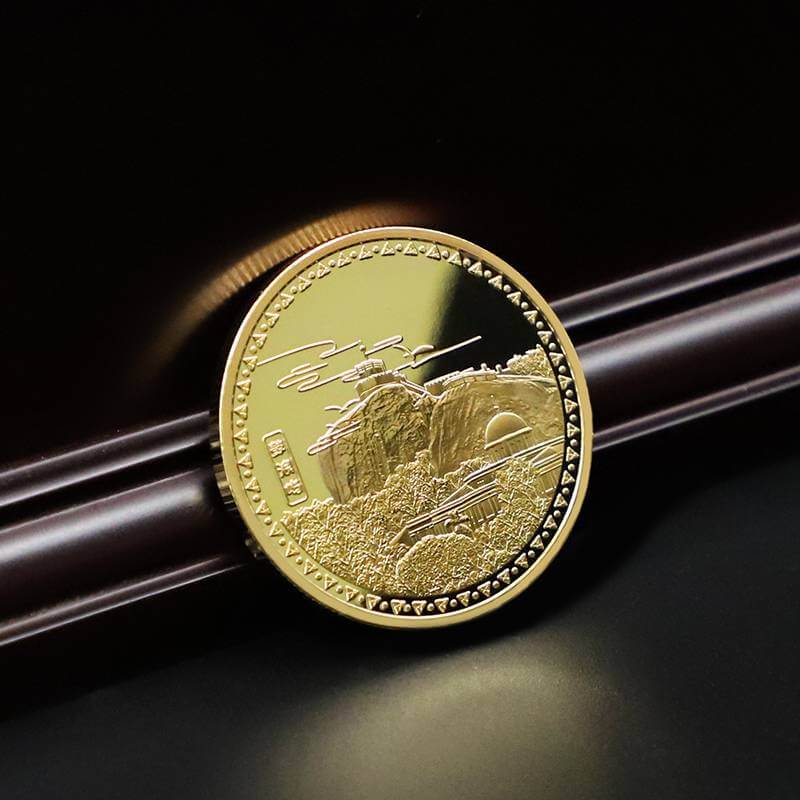 Custom Antique Bronze Metal Coin 3D Collectible Coin 