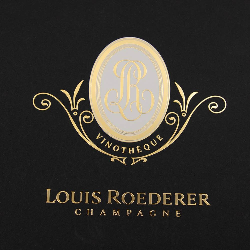 Custom High Quality Glossy Gold Label Waterproof Transfer Sticker