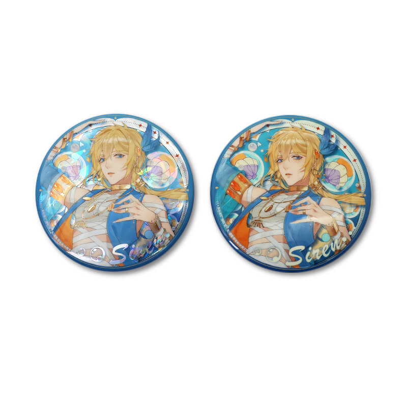 Factory Custom Anime Cartoon Cheep Bottle Badge Print Metal Tinplate Badge