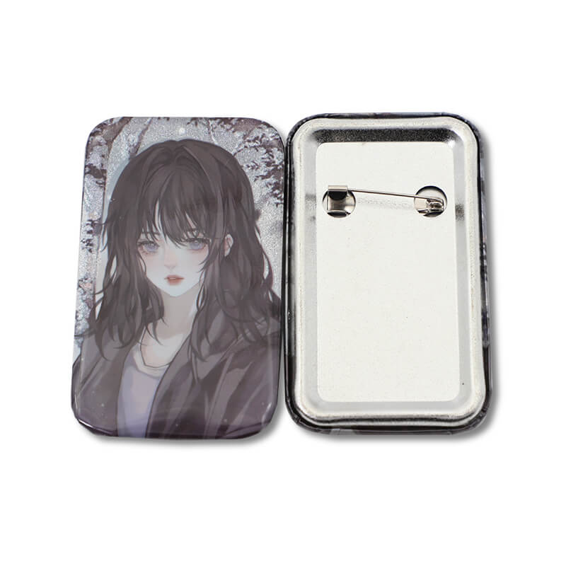 Factory Wholesale Cheap Anime Souvenir Tinplate Badge Button Badge Pin