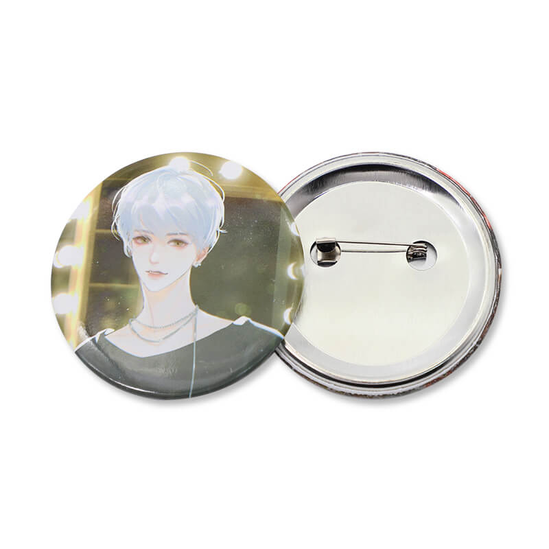 Factory Wholesale Promotional Tinplate Badge Custom Personalized Logo Business G
