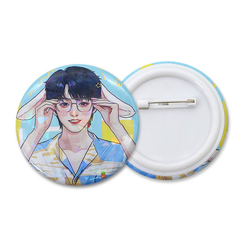 Custom Round Button Badge Pins Wholesale Cheap Tinplate Badge Brooch