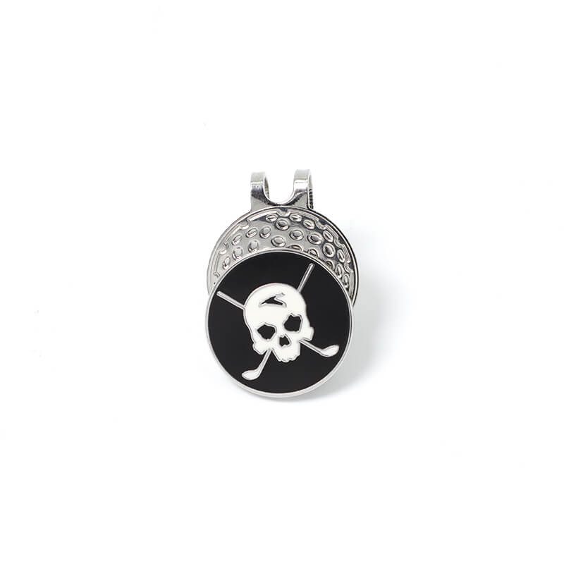 Hot Sale Metal Magnet Clip Custom Luxury Golf Ball Marker Hat Clip