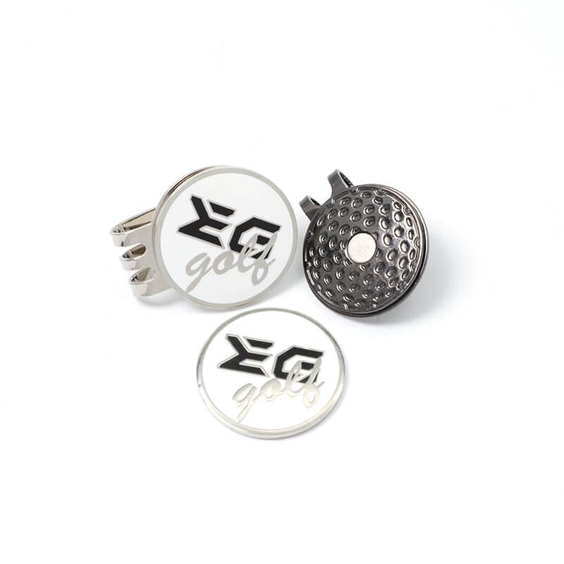 Professional Manufacture Custom Personalized Logo Golf Ball Marker for Golf Divo
