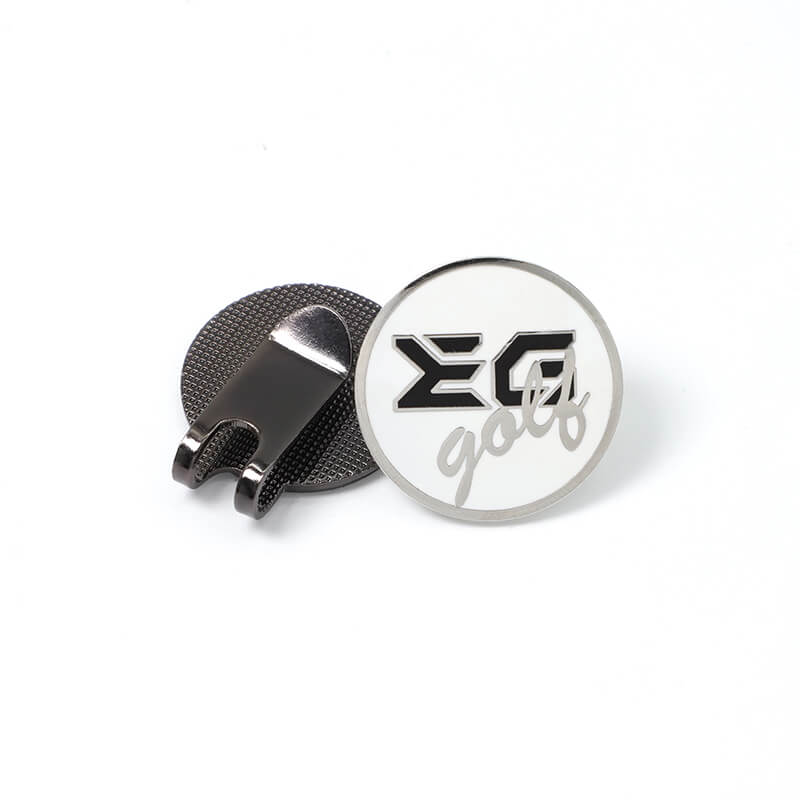 Professional Manufacture Custom Personalized Logo Golf Ball Marker for Golf Divo