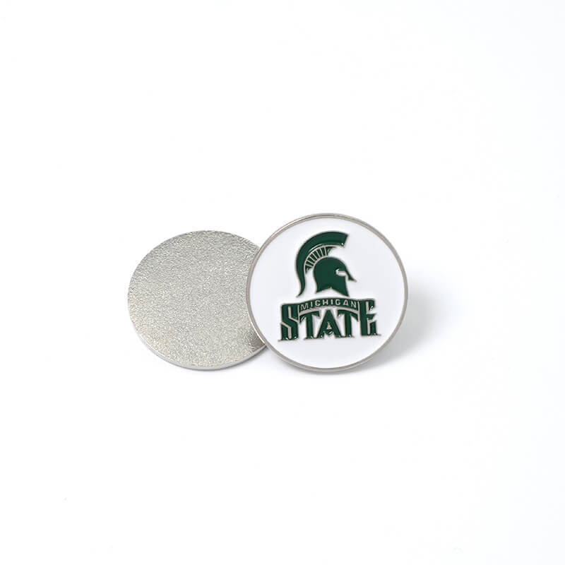 Hot Sale Golf Metal Accessories Product Custom Enamel Logo for Golf Hat Clip