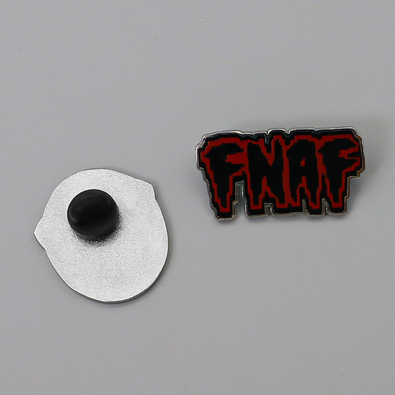 Custom Halloween Style Enamel Pin Horrible Metal Badge