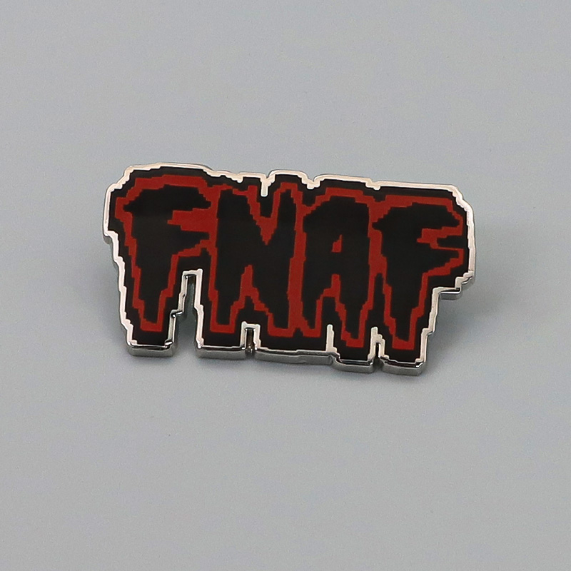 Custom Halloween Style Enamel Pin Horrible Metal Badge