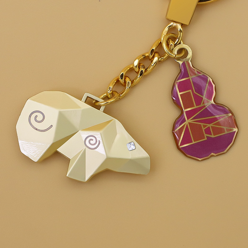 Wholesale Cute Anime Metal Car Keychain