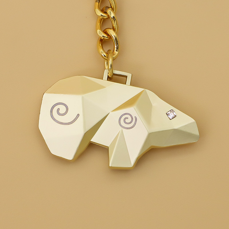 Wholesale Cute Anime Metal Car Keychain