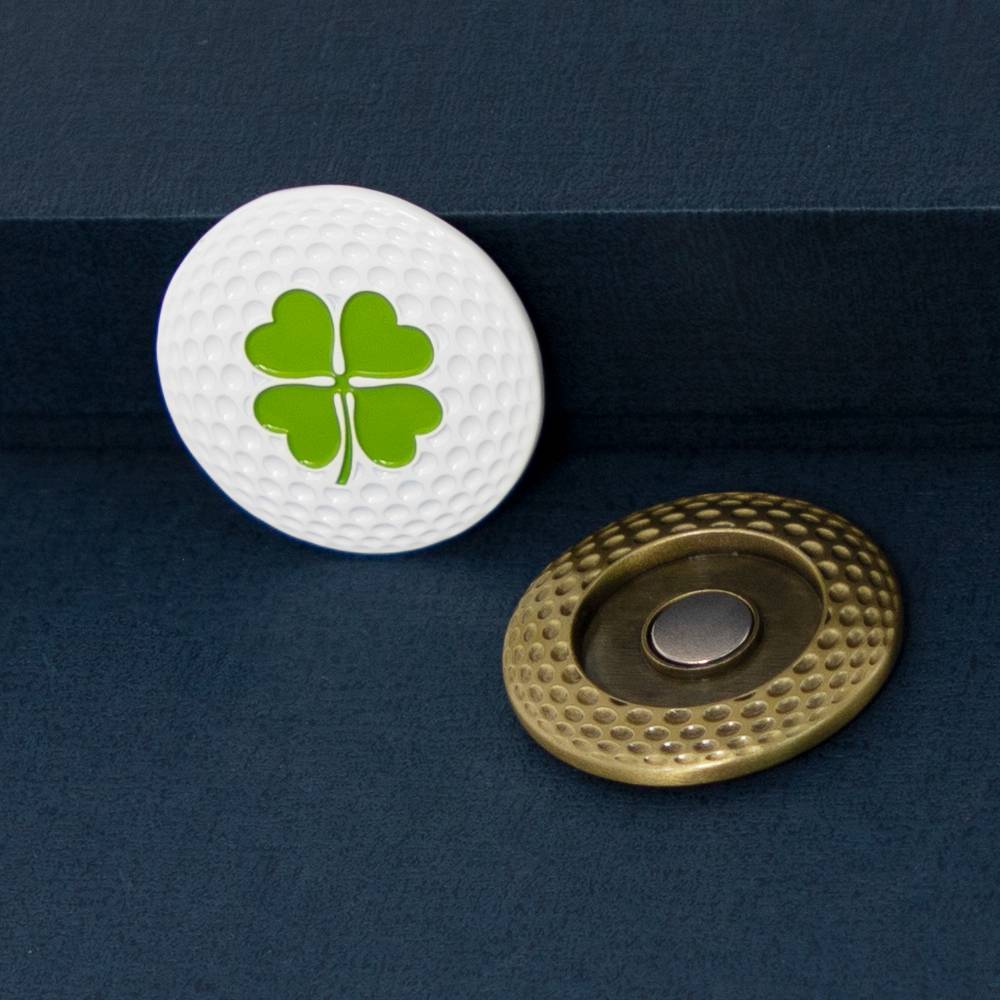 Customized Removeable Golf Challenge Coin Magnet Hat Clip Golf Ball Marker