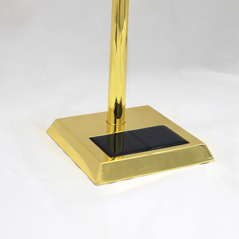 Wholesale Glossy Gold Solar Windmill Wind Energy Mold Accept Logo Custom