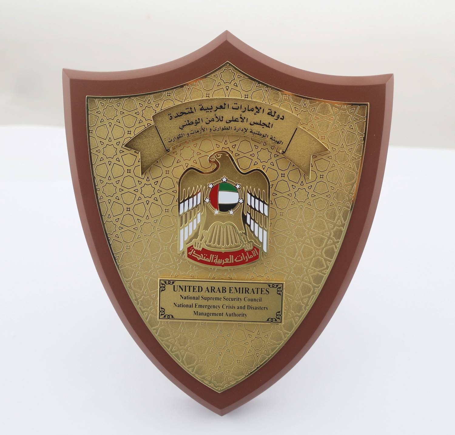 Factory Customized Metal Wooden Plaque Souvenir for Business Decoration Gift