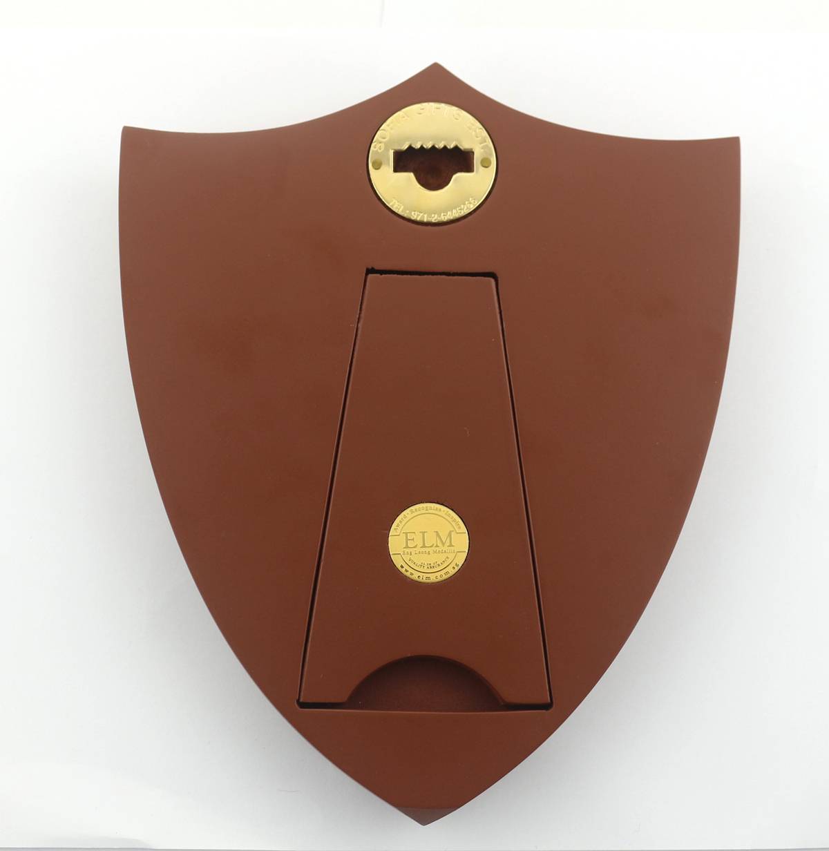Factory Customized Metal Wooden Plaque Souvenir for Business Decoration Gift