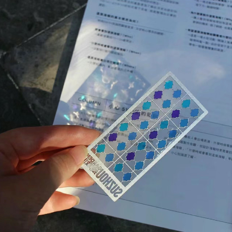 New Product Transparent Enamel Metal Bookmark Custom 2024 New Craft for Gifts