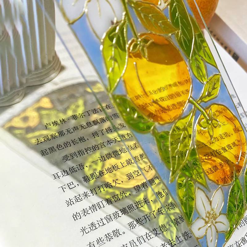 2024 New Arrival Metal Craft Accept Custom Stainless Steel Transparent Bookmark