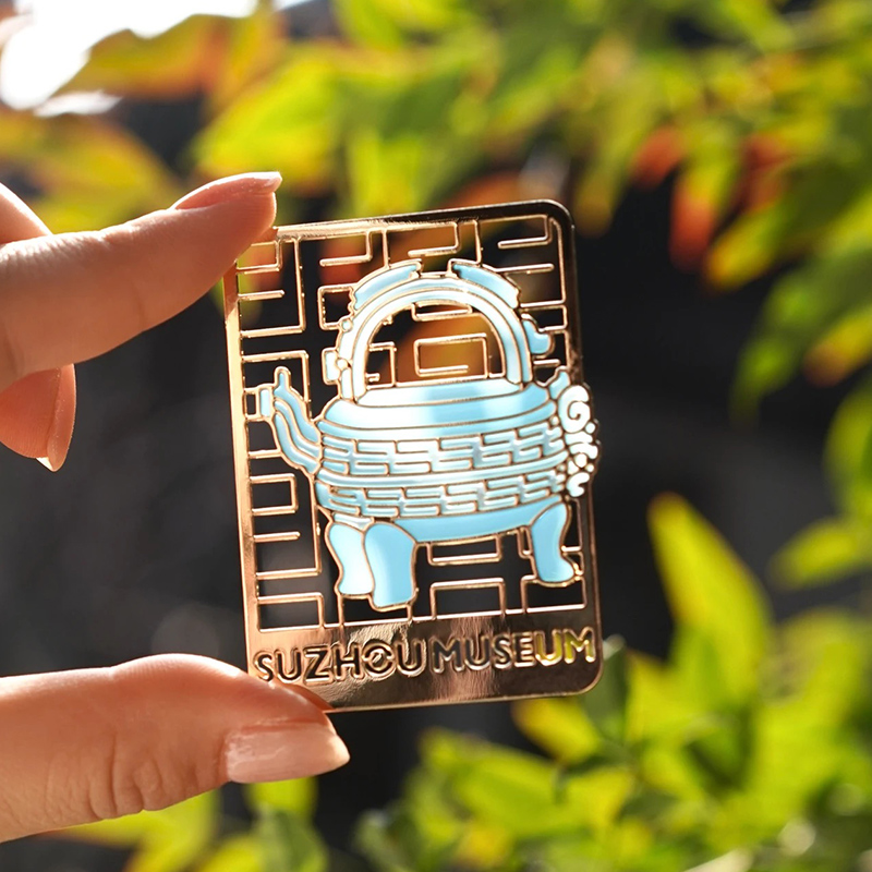 Wholesale High Quality New Design Metal Craft Custom Brass Hollow Bookmark