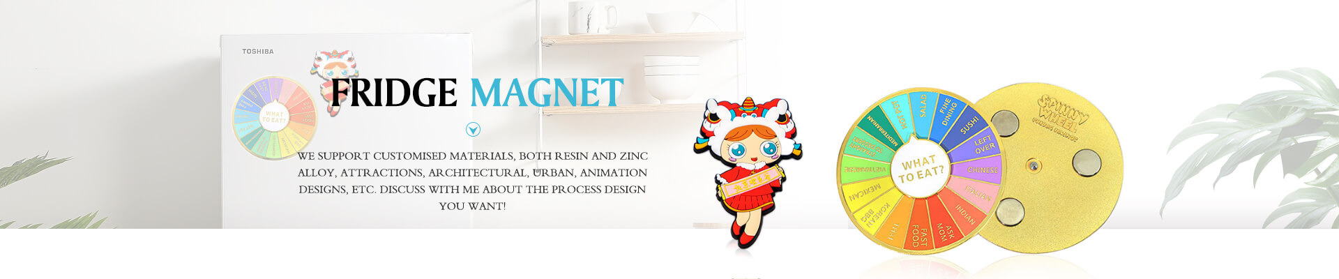PVC Refrigerator Magnet