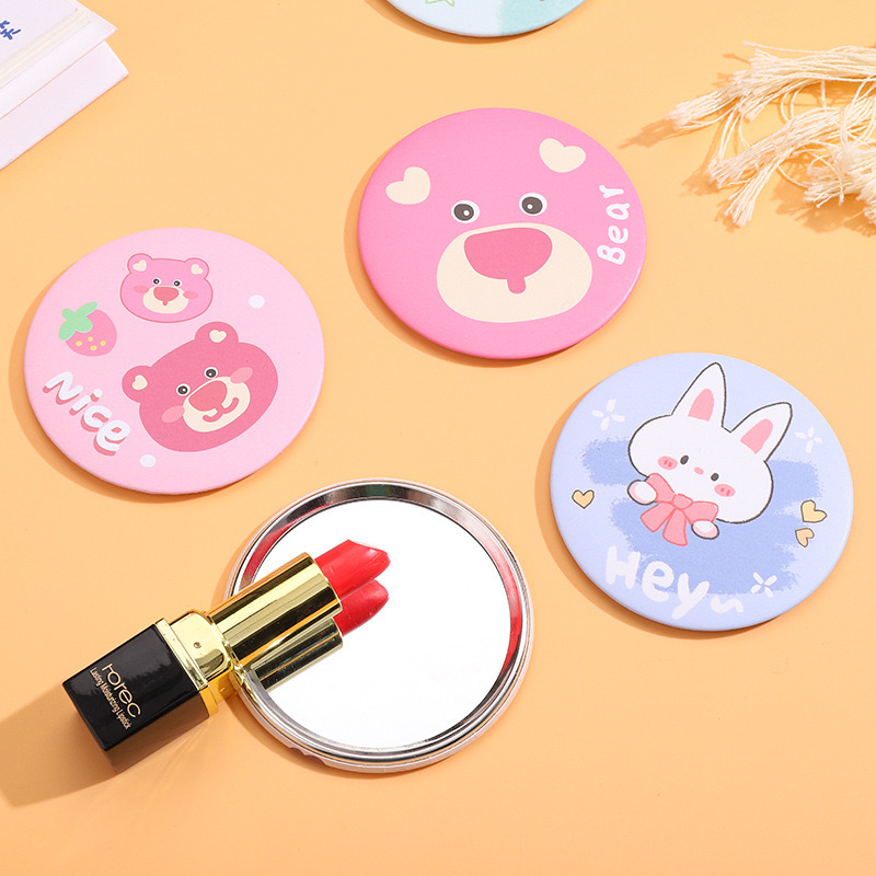 Wholesale Custom Bling Bling Makeup Pocket Mirror Personalized Pocket Mirror