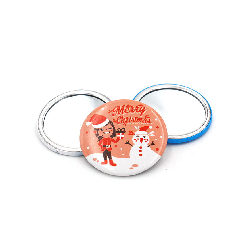 Cosmetic Makeup Pocket Custom Design Luxury Ladies Compact Pocket Hand Mirror