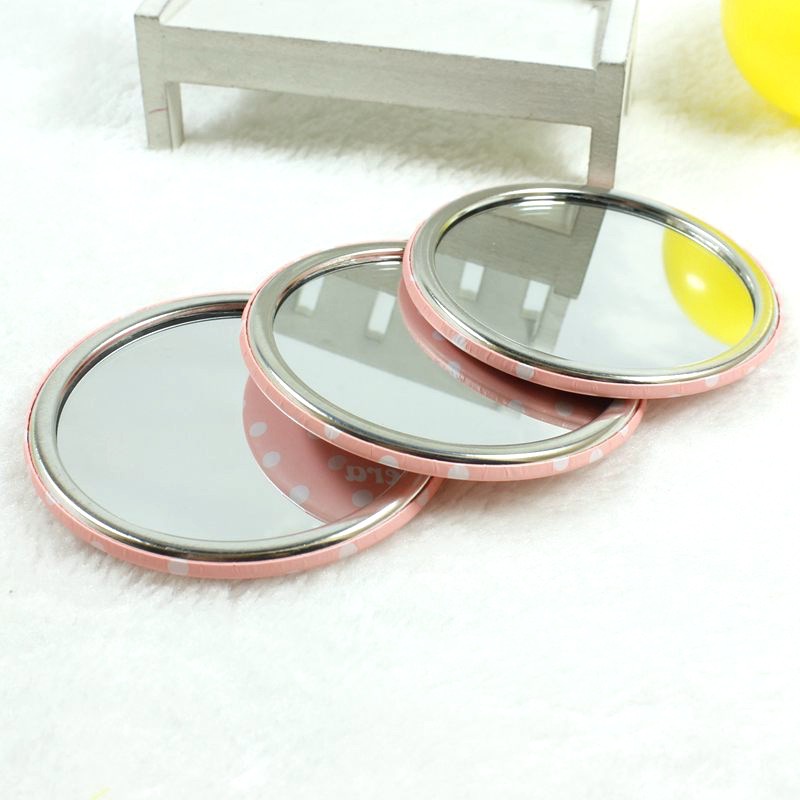 Cosmetic Makeup Pocket Custom Design Luxury Ladies Compact Pocket Hand Mirror