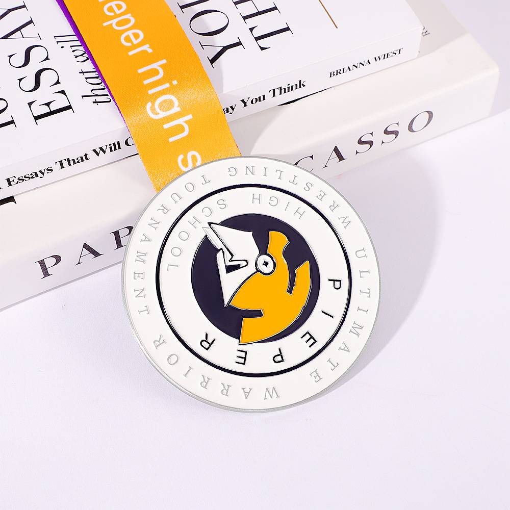 Sports Awards Metal Medals Double Side Printed Gold Silver Bronze Medal