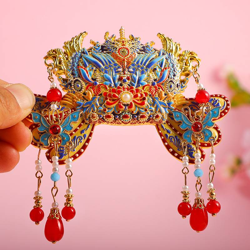 2025 New Design Custom Zinc Alloy Fashion Phoenix Coronet Metal Fridge Magnets