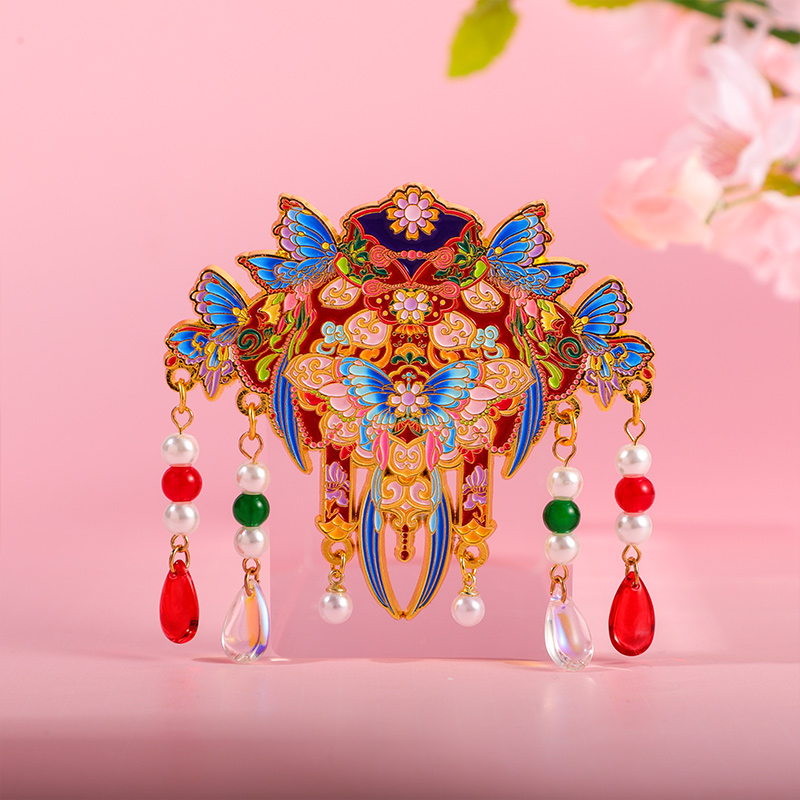 2025 New Design Custom Zinc Alloy Fashion Phoenix Coronet Metal Fridge Magnets