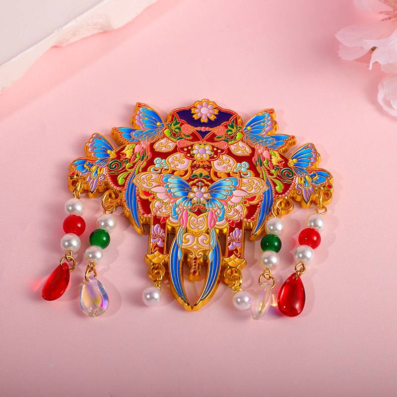 2025 New Design Custom Zinc Alloy Fashion Phoenix Coronet Metal Fridge Magnets