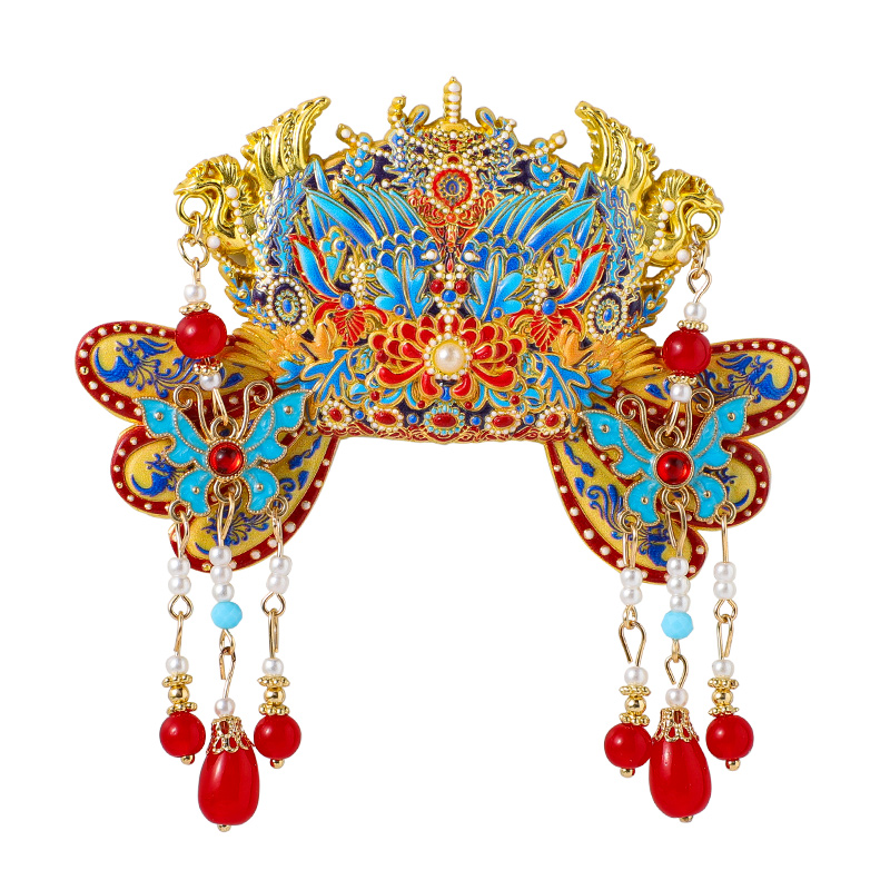 2025 New Design Custom Zinc Alloy Fashion Phoenix Coronet Metal Fridge Magnets