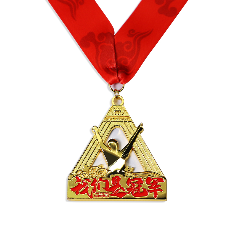 Custom design high quality metal 3D marathon sport medal 