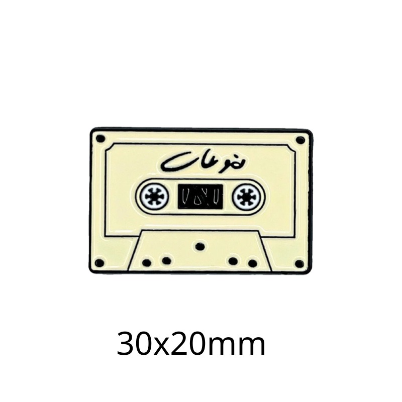 Custom Design Palestine Metal Zinc Alloy Sticker Enamel Phone Sticker Lapel Pin