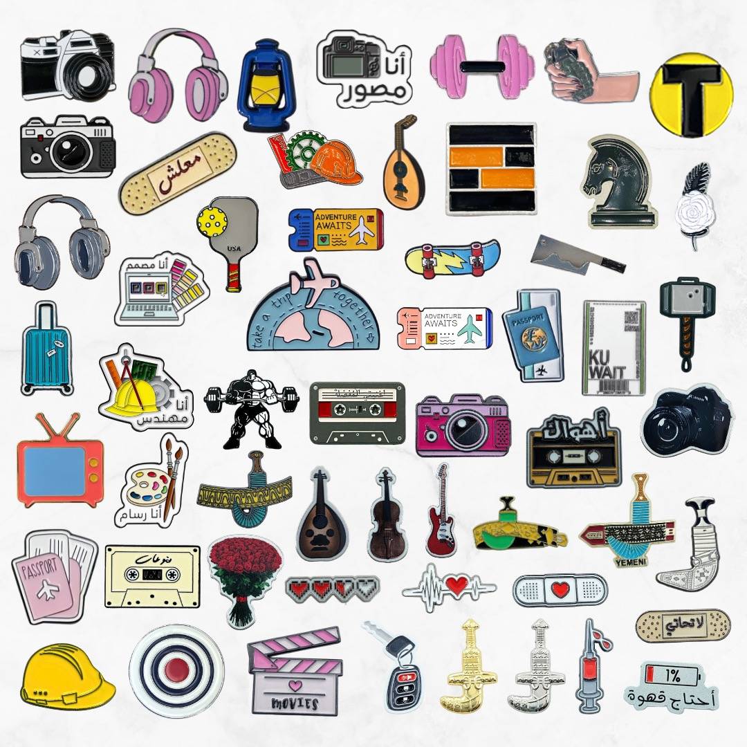 phone sticker, badge pin, sticker for phone case