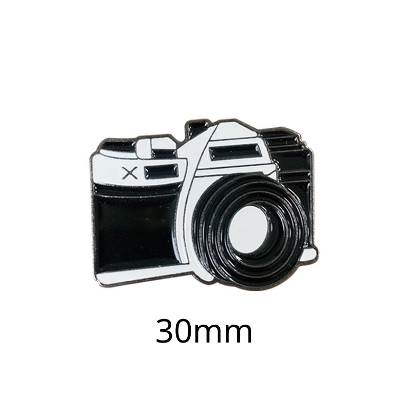 Metal Enamel Brooch for Phone Case Stickers Adhesive Decoration Sticker