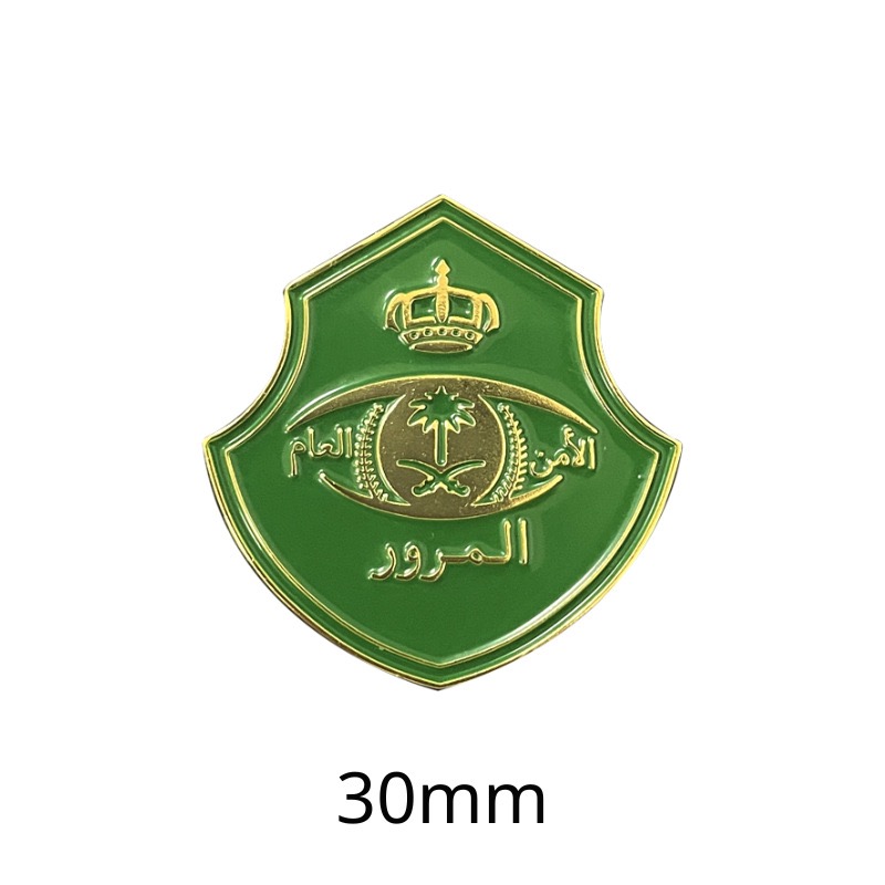 Personalized Metal Badge Pin Cover  Middle-East Enamel Saudi Qatar Phone Sticker