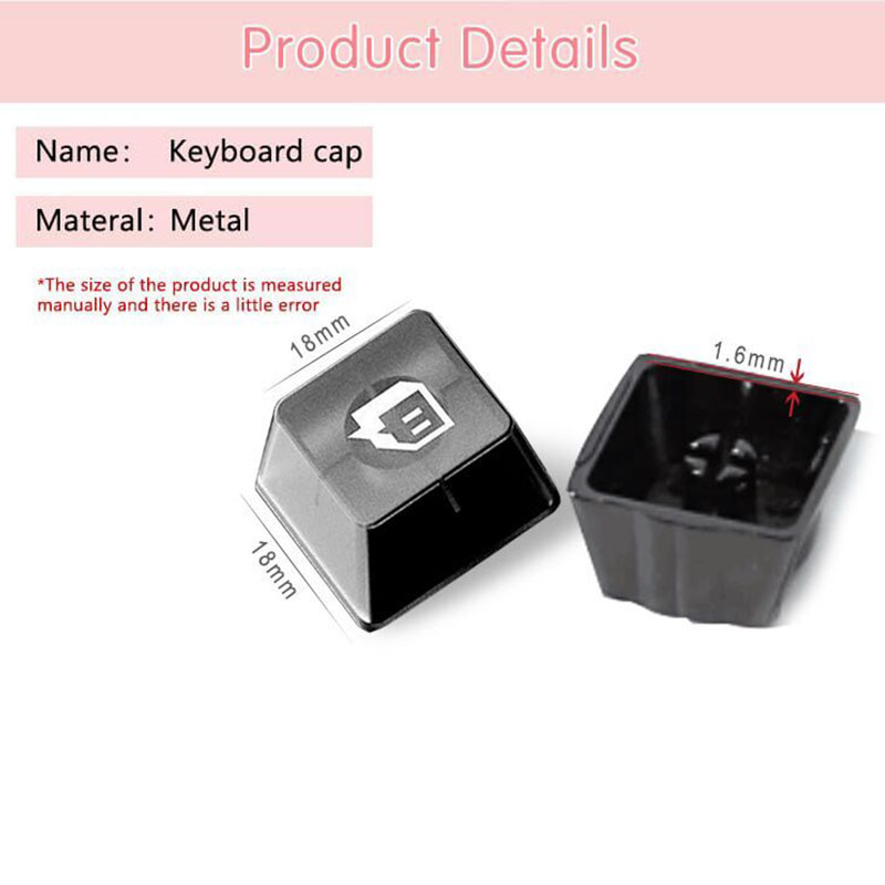 Custom Metal Keycap OEM Mechanical Keyboard Manufacturter High Precision