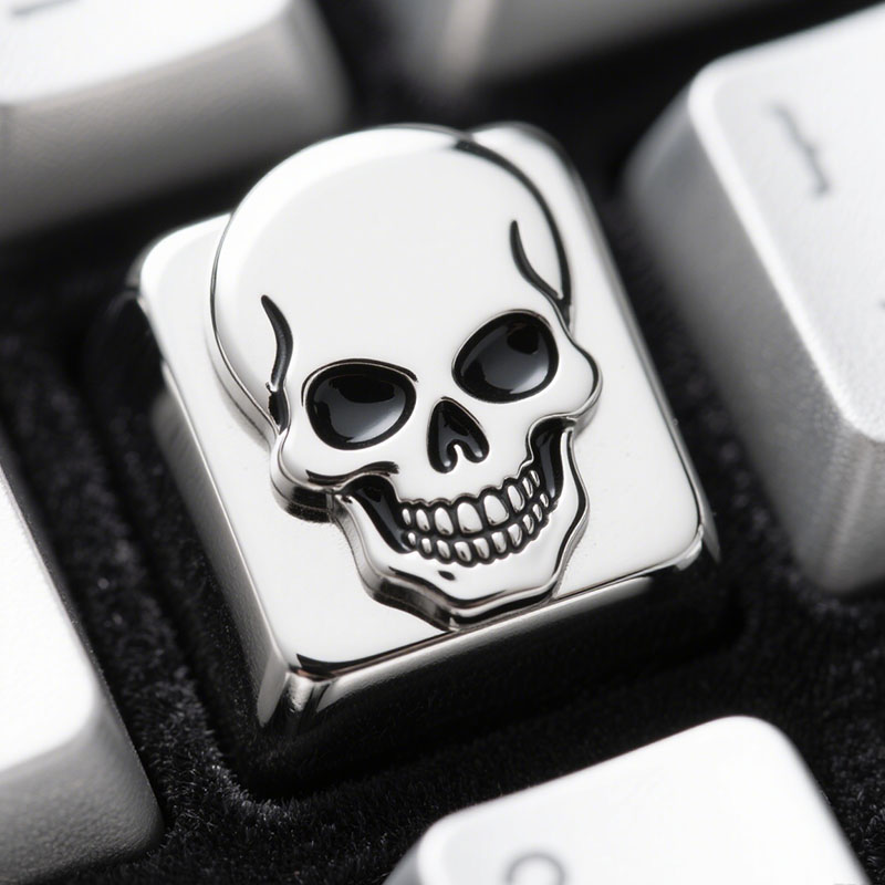 Factory Keyboard Caps Top Sell 104keys Custom Keycap Laser Carved Metal Enamel 