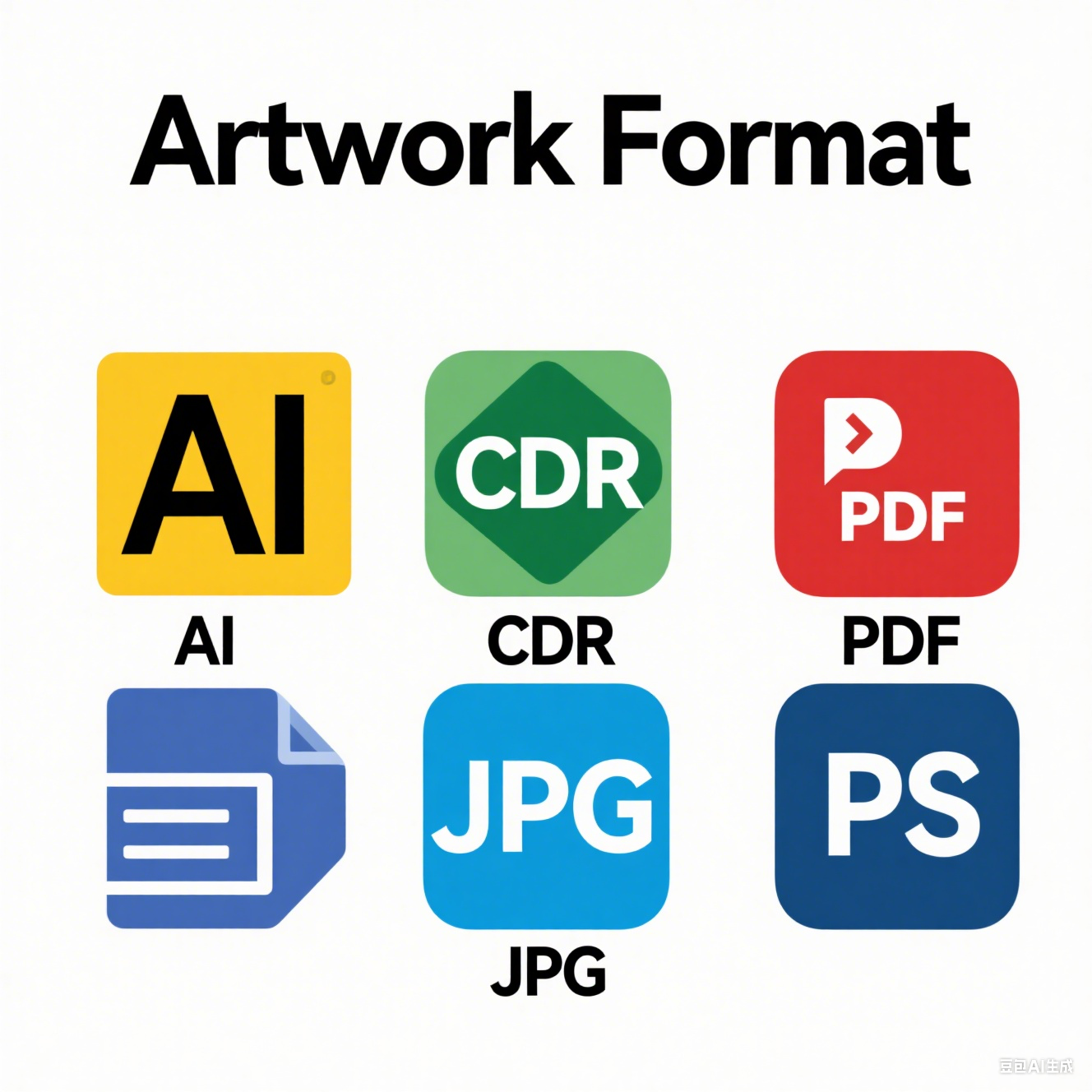 What artwork formats do you support?
