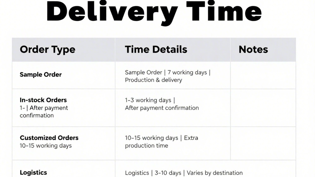 How long is the delivery time?