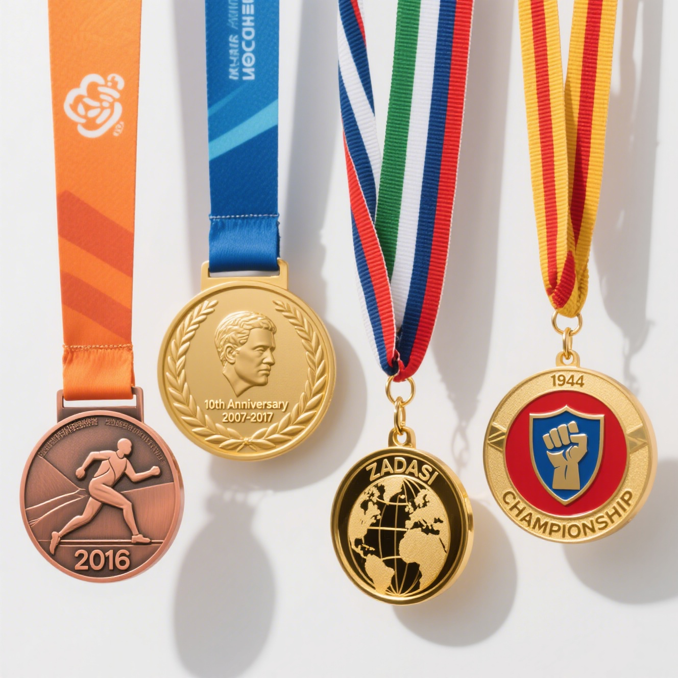 Best Quality Zinc Alloy Metal 3D Award Marathon Running Finisher Medal